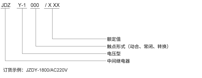 JDZY-1202型号及其含義