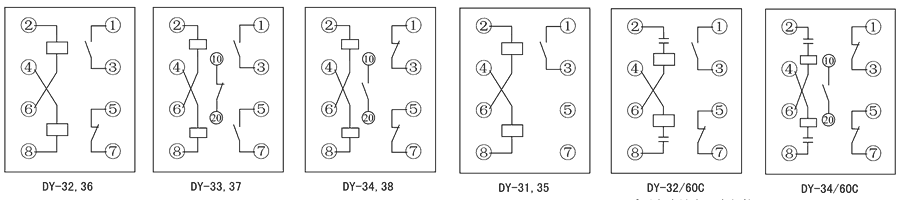 DY-31内部接線圖