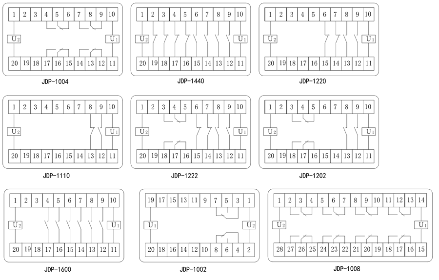 JDP-1440内部接線圖