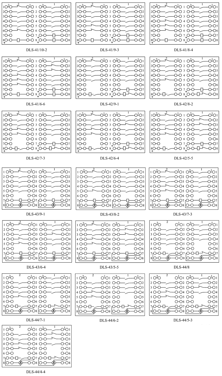 DLS-41/6-6内部接線圖